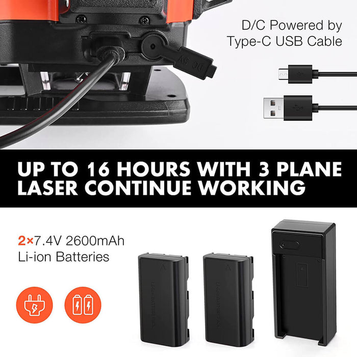 Floor Laser Level 4x360°- Dovoh K4-360G