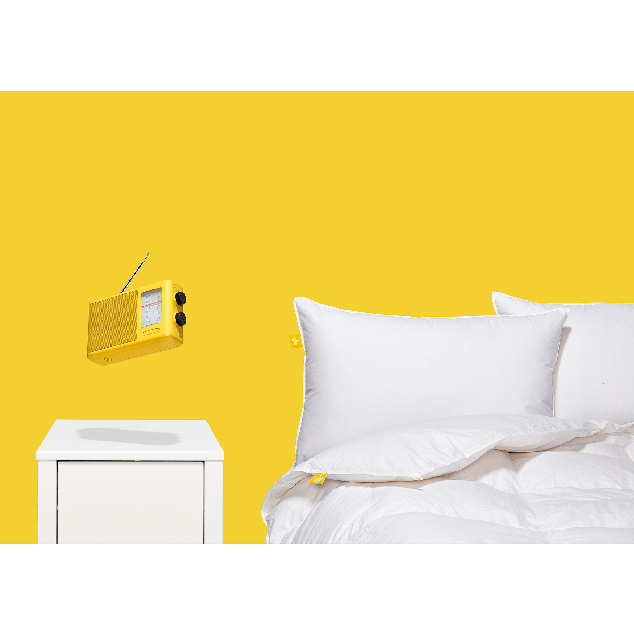 Down Perfect™ White Feather & Down Pillow 