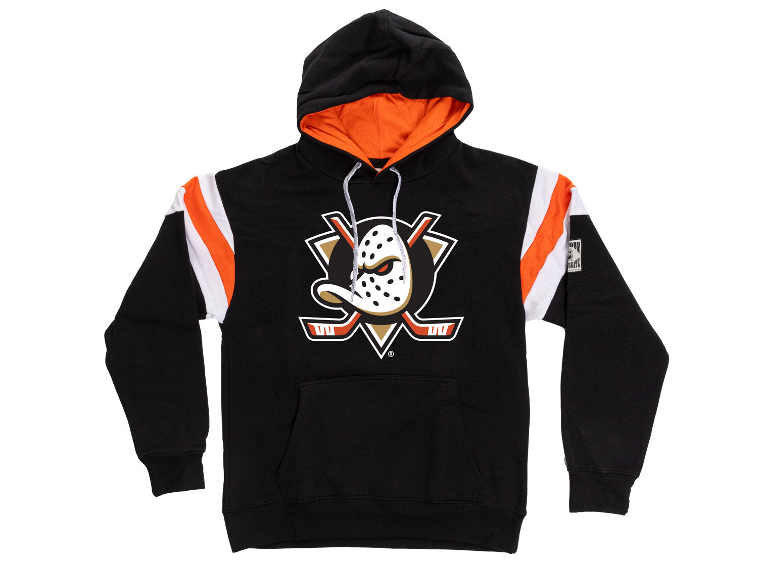 Anaheim Ducks Varsity Retro Style Hoodie 