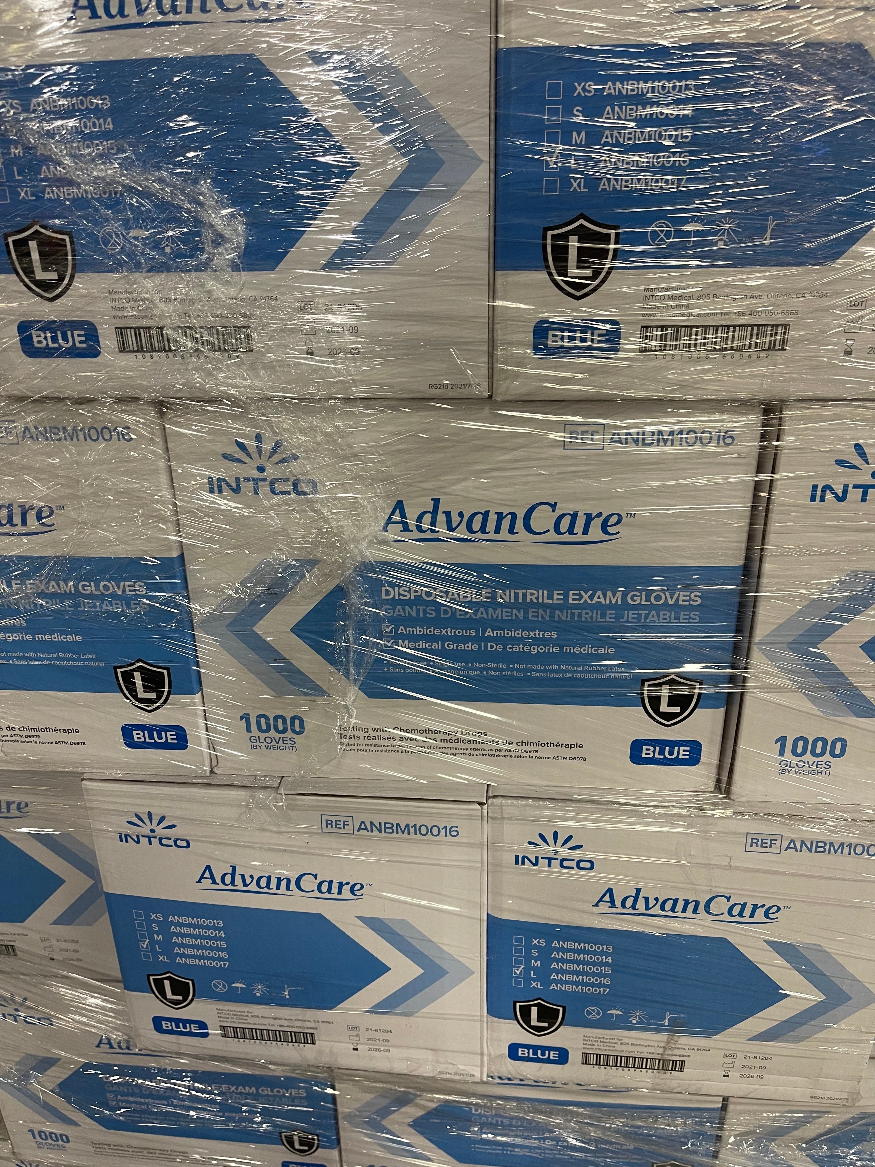 Disposable Nitrile Gloves (box 100 pieces) 