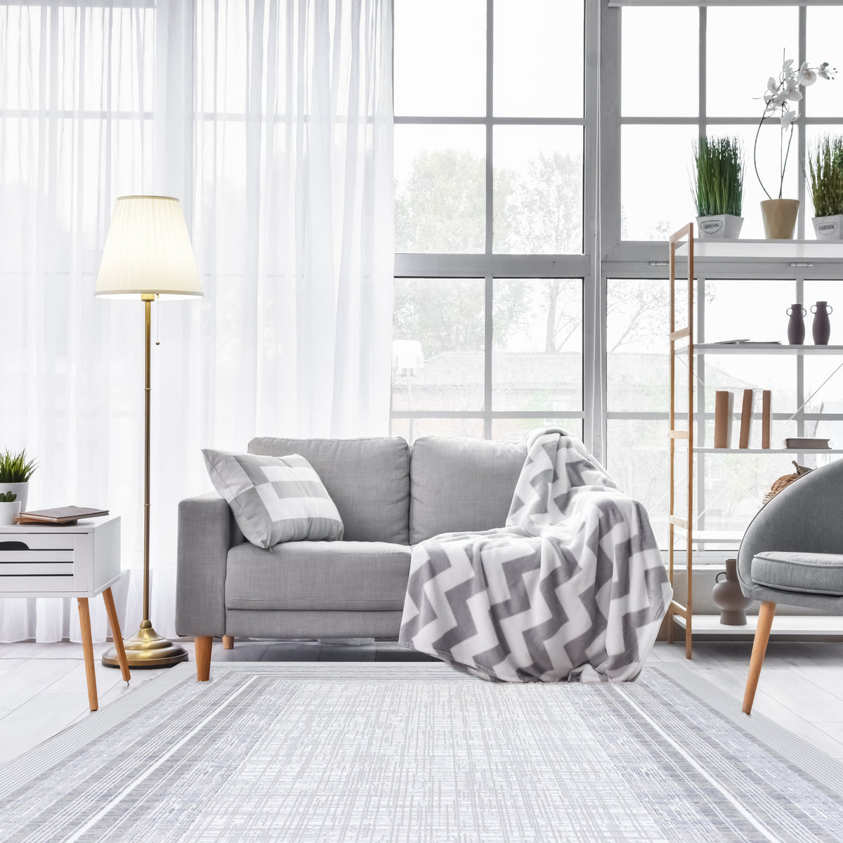 Echo Framed Rug 