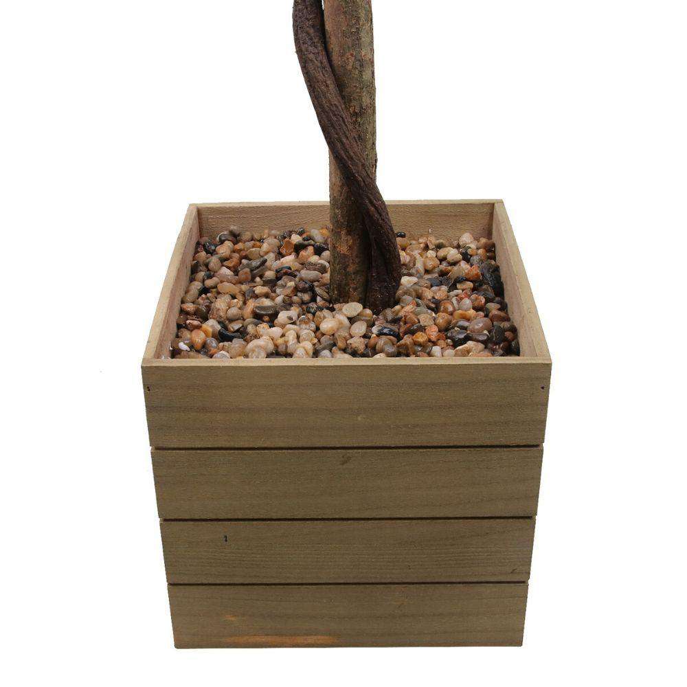 Ely Faux Potted Boxwood Topiary Plant 3' 