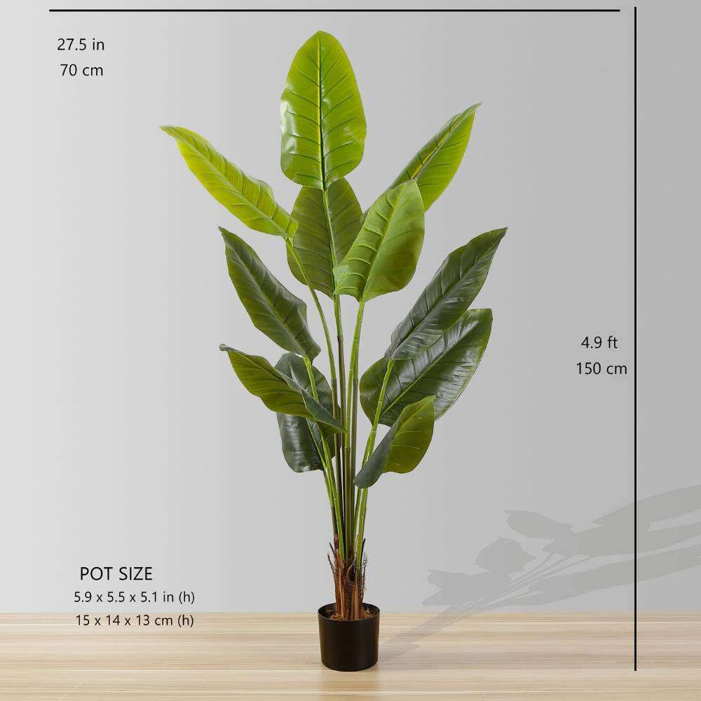 Elza Artificial Bird Of Paradise Potted Plant (Multiple Sizes) 