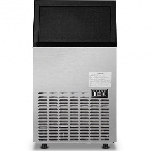 Portable Built-In Stainless Steel Commercial Ice Maker - Free Shipping