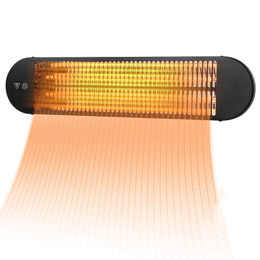 750W/1500W Wall Mounted Infrared Heater with Remote Control - Free Shipping