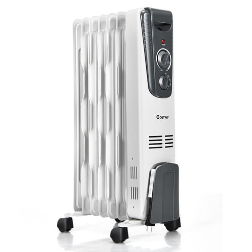 1500W Electric Space Heater with Adjustable Thermostat - Free Shipping