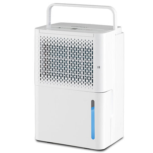 2000 Sq. Ft 32 Pint Dehumidifier with Continuous/Drying/Auto Mode-White - Free Shipping