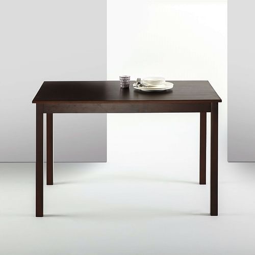 Classic 45 x 28 inch Wooden Dining Table in Espresso Finish - Free Shipping