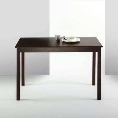 Classic 45 x 28 inch Wooden Dining Table in Espresso Finish - Free Shipping 