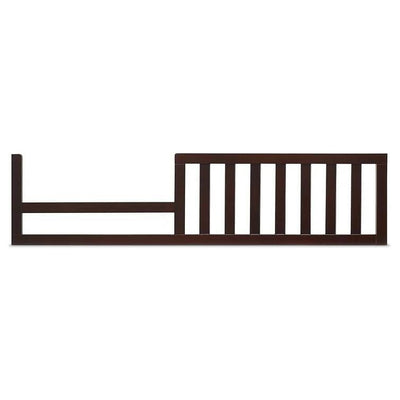 SF Home Solid Wood Toddler Bed Rail in Espresso Finish - Crib Sold Separately - Free Shipping 