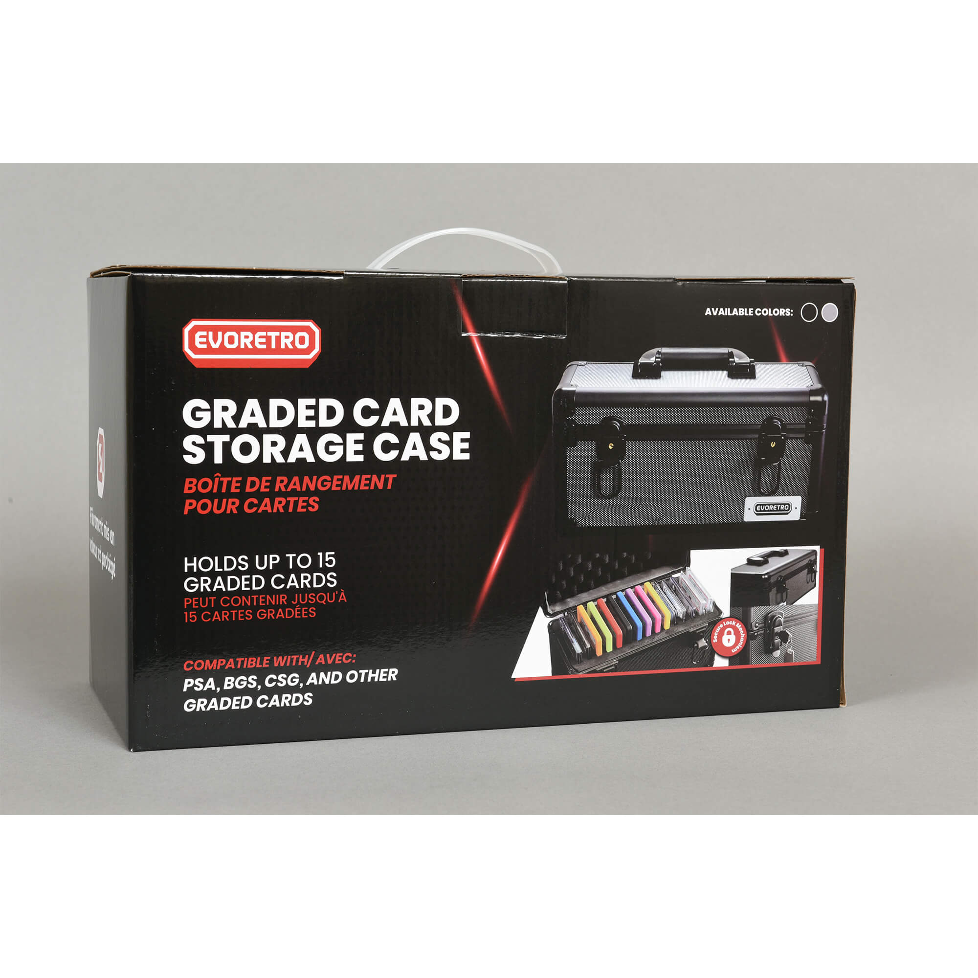 15 Slabs Metal Case Gray 