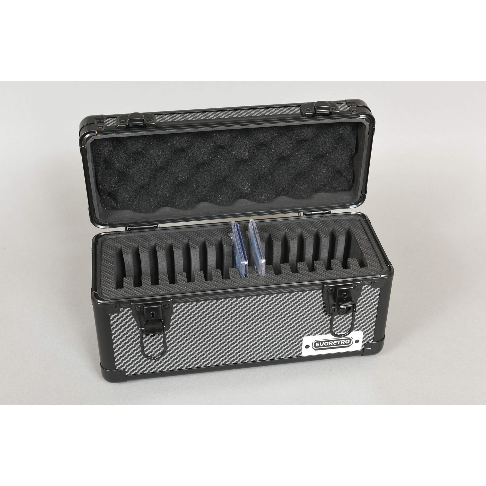 15 Slabs Metal Case Gray 