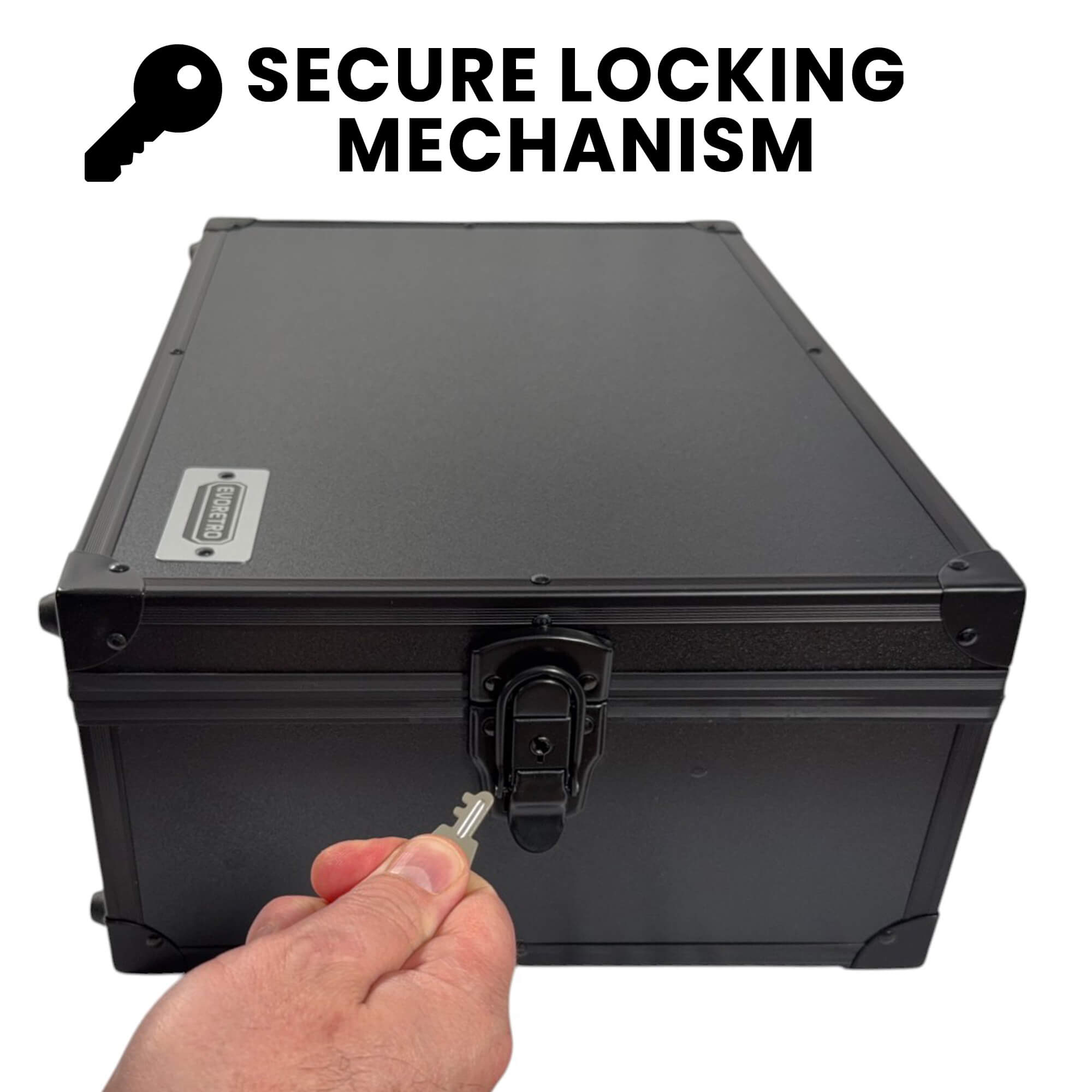 80-Slot Miniature Storage Case with Customizable Foam 