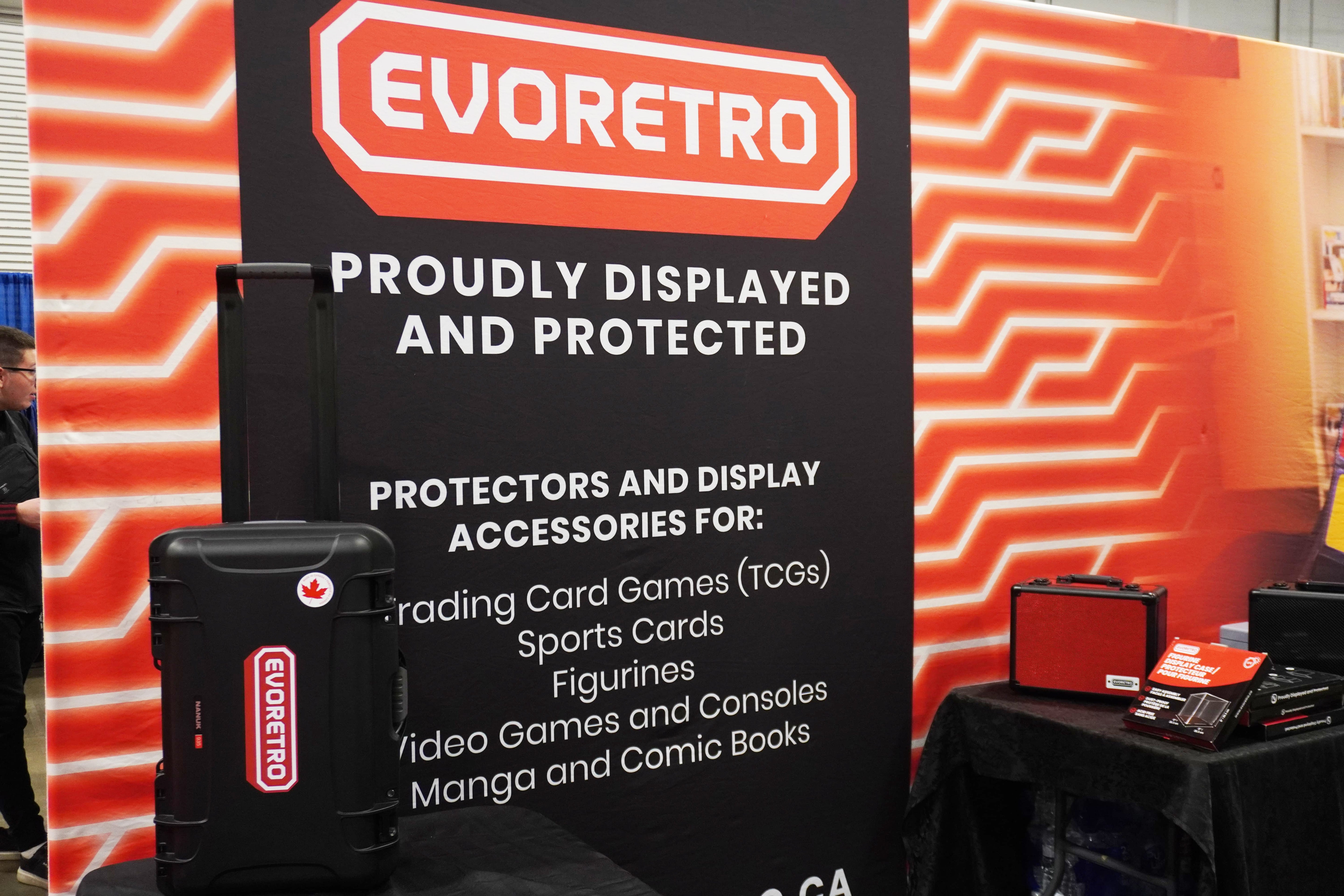 EVORETRO Waterproof Wheeled Card Case - Holds 160 Graded Slabs 