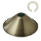 Modern Metal Green Brass Easy Fit Cone Lampshade~1367