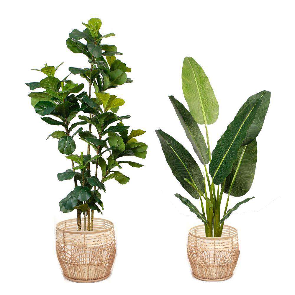 Elena Rattan Planter (Multiple Sizes) 