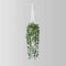 Elrey Faux Potted Macrame Hanging Plant (4.7 ft) – Realistic Artificial Greenery Décor for Home, Office, or Indoor Spaces
