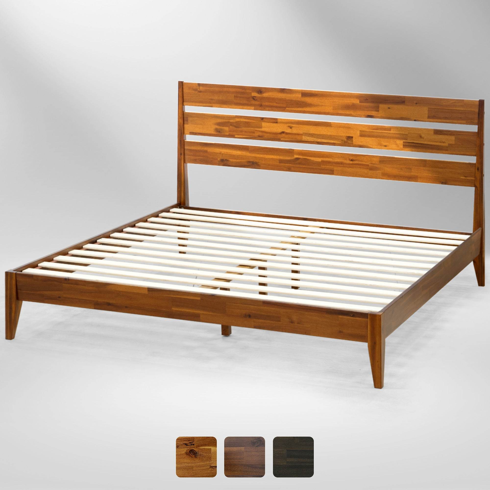 Emery Solid Wood Bed Frame 