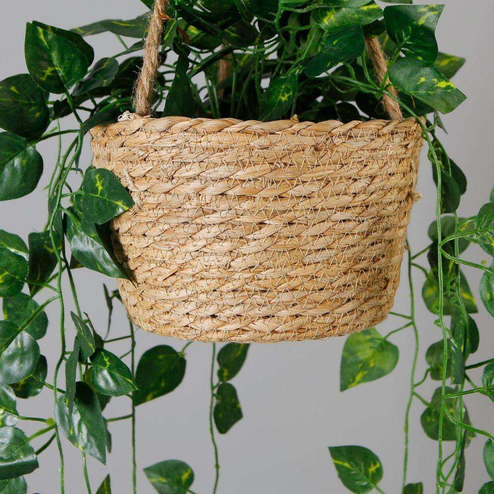 Ennio Faux Potted Hanging Plant (3.9 Feet) 