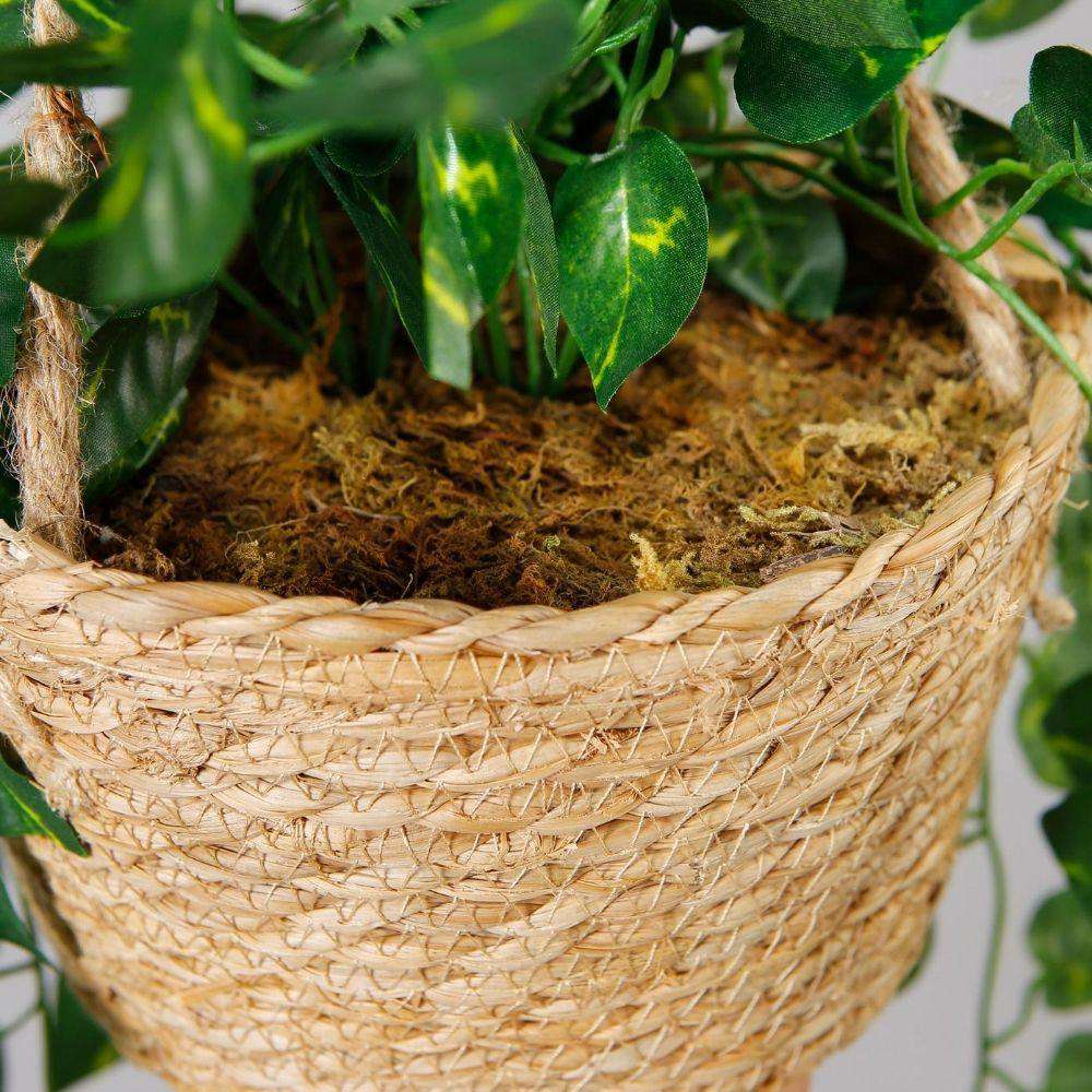 Ennio Faux Potted Hanging Plant (3.9 Feet) 