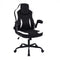Ergonomic Computer Office Chair with 90° Flip-up Armrests-Black