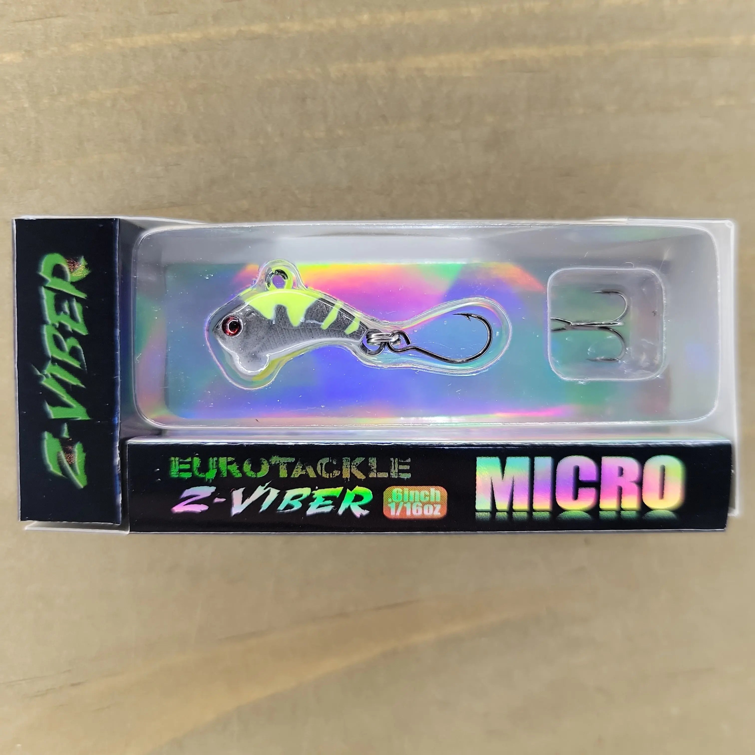 EuroTackle Z-Viber MICRO 1/16oz Tungsten Jigging Lure 