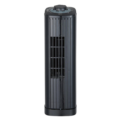 Optimus F-7348BK 14 Inch Portable Ultra-Slim Desktop Tower Fan in Black - Free Shipping 