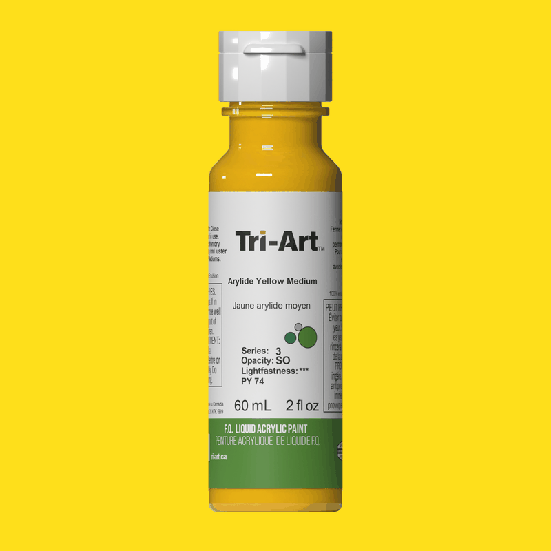 Tri-Art Liquids - Arylide Yellow Medium 