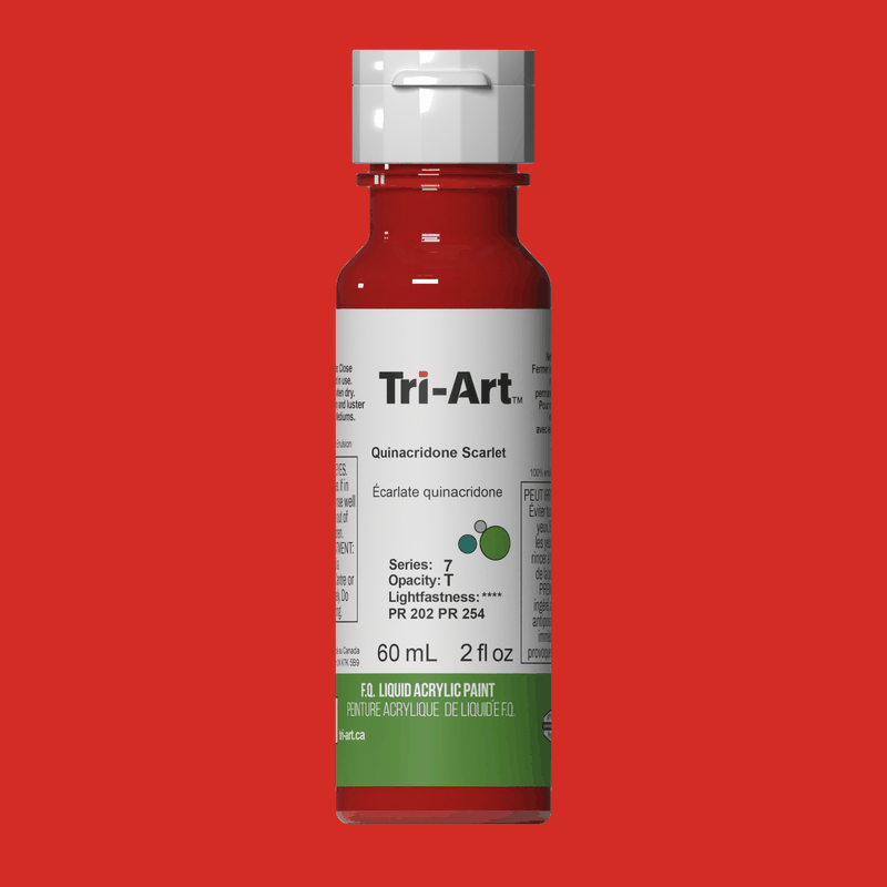 Tri-Art Liquids - Quinacridone Scarlet 