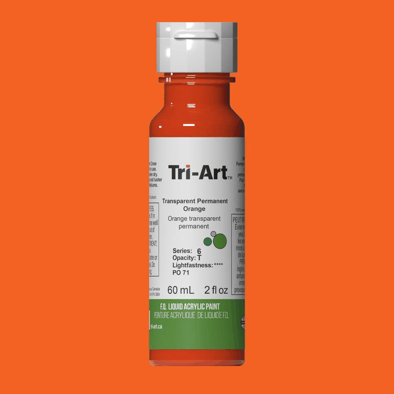 Tri-Art Liquids - Transparent Permanent Orange 