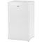 HOMCOM Compact White Mini Fridge with Freezer Adjustable Shelf Mechanical Thermostat Reversible Door