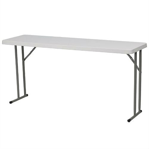 White Top Commercial Grade 60-inch Folding Table - Holds up to 330 lbs - Free Shipping 