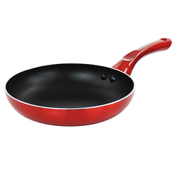 Better Chef 8in Aluminum Non Stick Gourmet Frying Pan in Red - Free Shipping 
