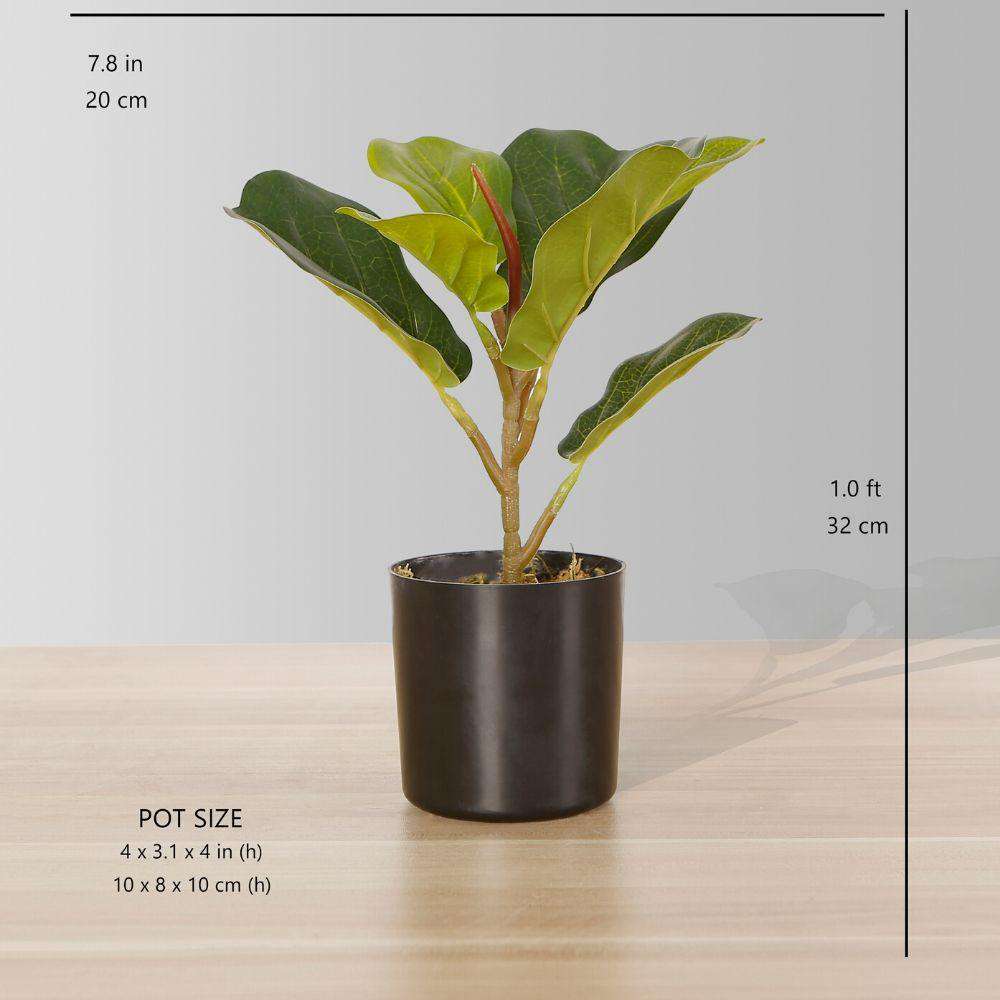 Fafa Artificial Fiddle Leaf Potted Plant (Multiple Sizes) 