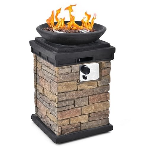 Outdoor Propane Fire Bowl Fire Pit Patio Heater - Free Shipping