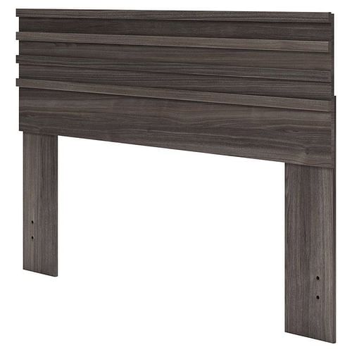 Queen size Farmhouse Headboard in Rustic Grey Wood Finish - Free Shipping 