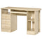 Computer Desk with Storage, Home Office Laptop Table with Shelves and Drawers, Modern Workstation Desk with Keyboard Tray