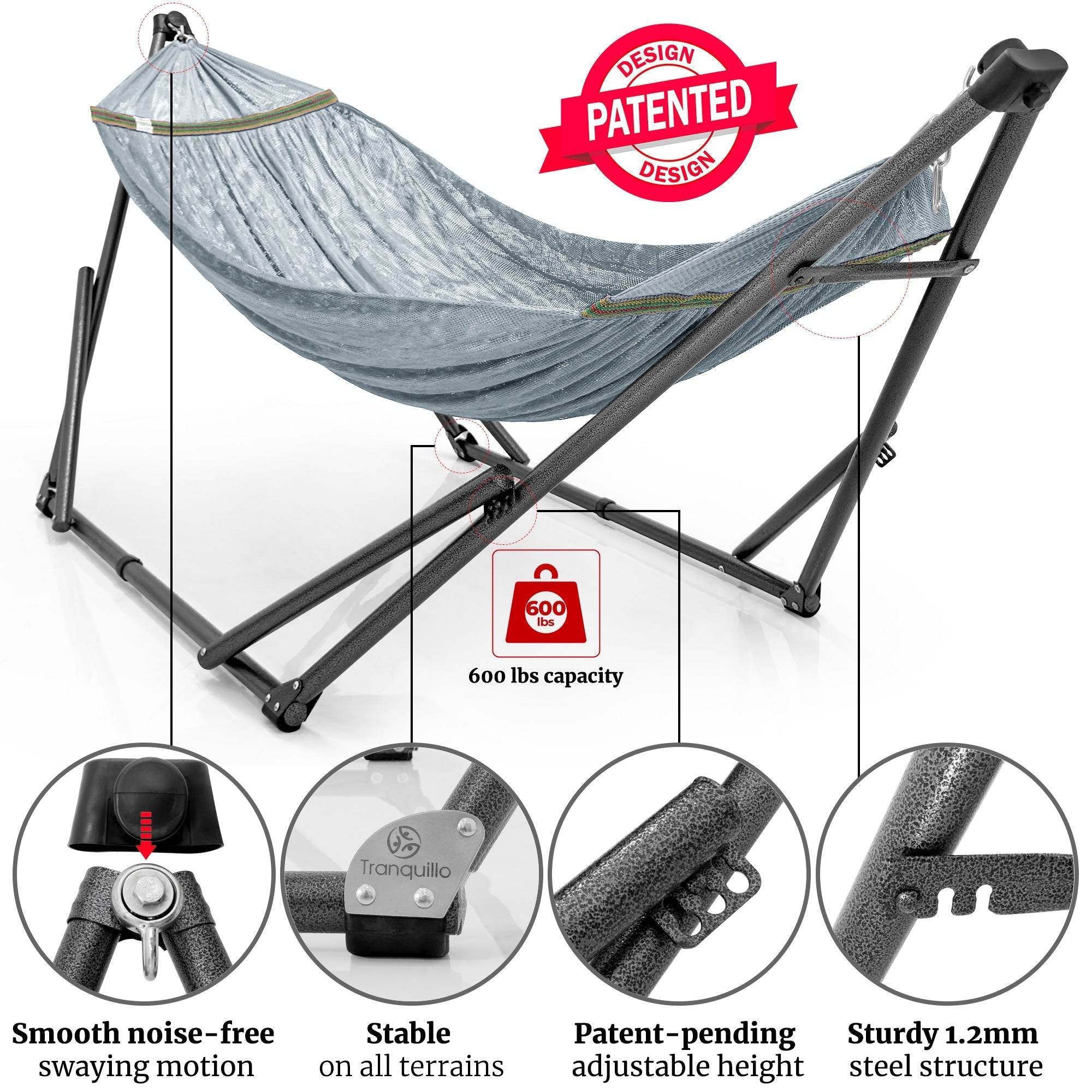 Tranquillo Comfort Set Original Hammock Stand 