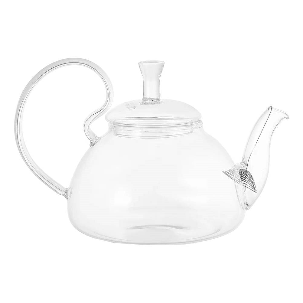 13.5oz/400 ml Glass Teapot with Removeable Metal Spout Hanging Spring - Free Shipping 