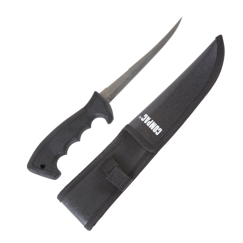 COMPAC 6" Filet Knife w/Sheath 