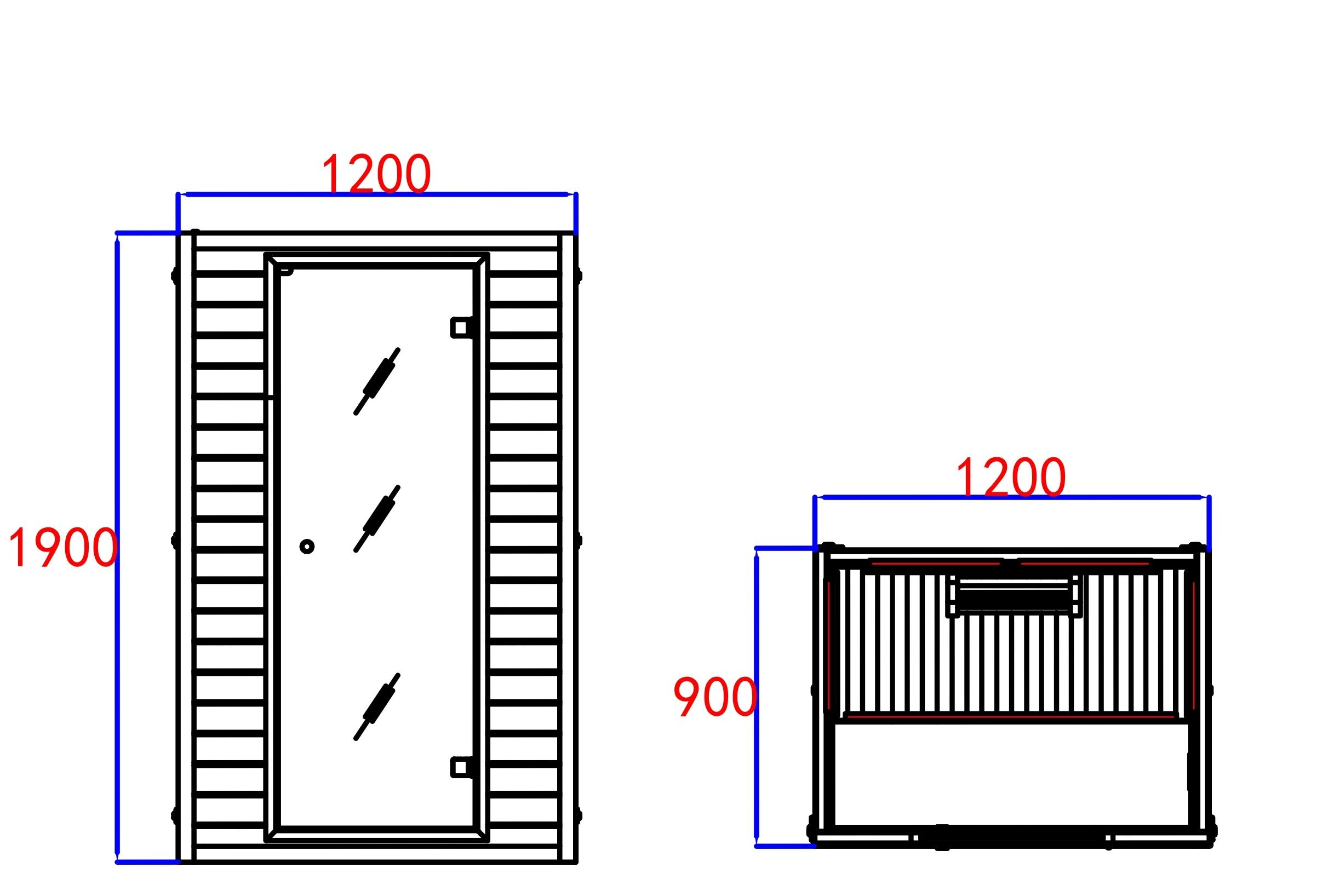 Blisspod, Vienna, Far Infrared Sauna Canadian Hemlock Very Low EMF Sauna, 4 Heaters – 2 Persons 