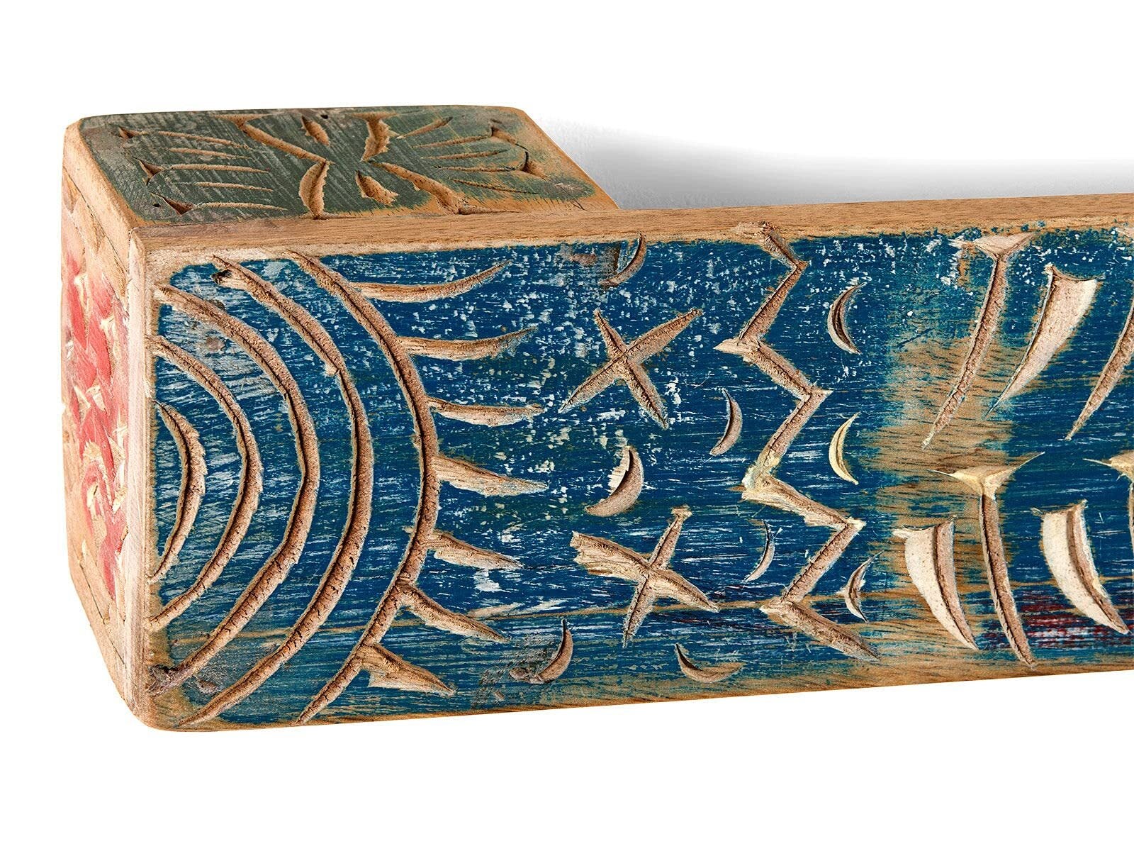 60% Hand Carved Towel Holder 