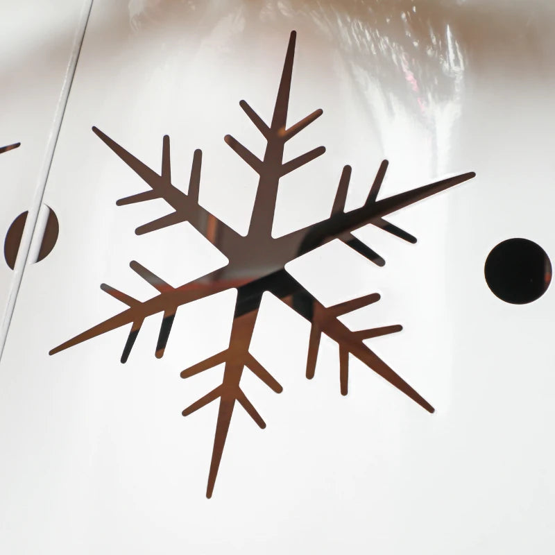 HOMCOM 24" Hyacinth Christmas Tree Base Cover – Hand-Woven Natural Tree Collar for Holiday Home Decor 