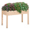 Outsunny Elevated Wooden Patio Garden Bed, 48