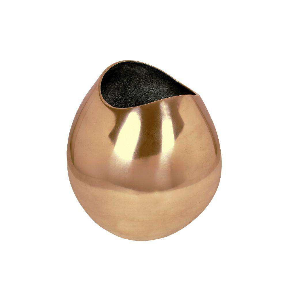 Fina - Brass Floor Planter (Multiple Sizes) 