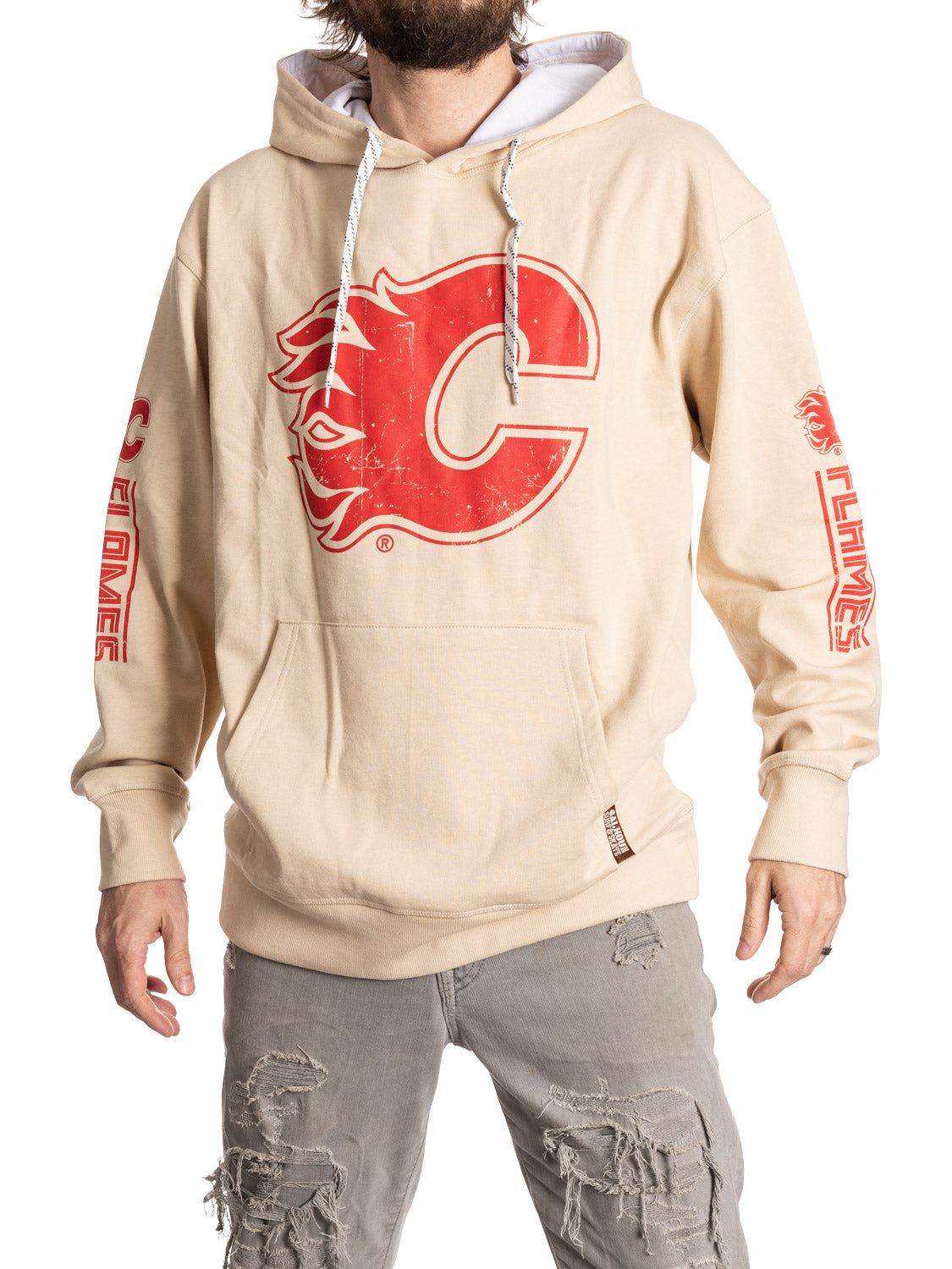 Calgary Flames Vintage Vibes Hoodie 
