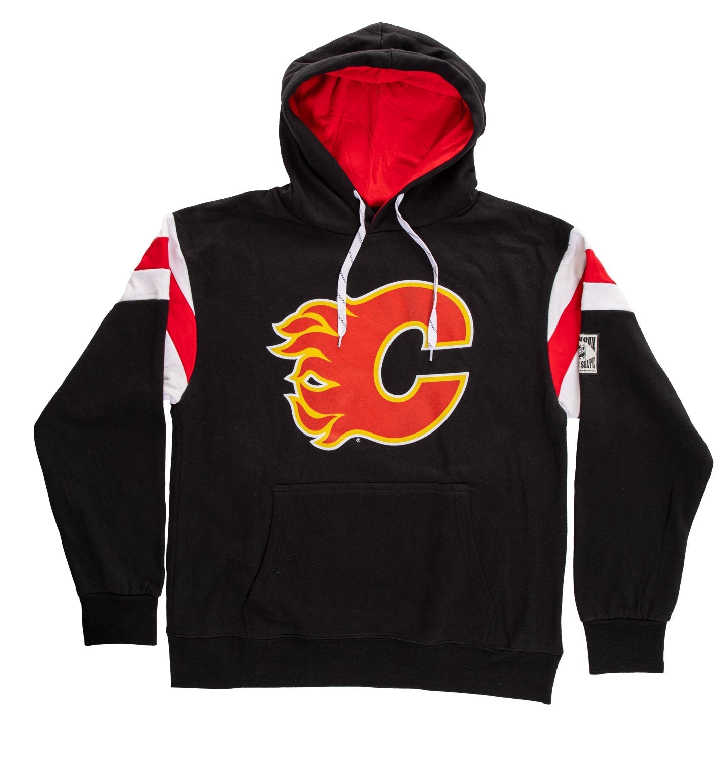 Calgary Flames Varsity Retro Style Hoodie 