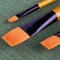 Tri-Art Artist Brushes - Short Synthetic - WC/Acryl - Flat