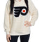 Philadelphia Flyers Ladies Sherpa Hoodie with Premium Chenille Logo