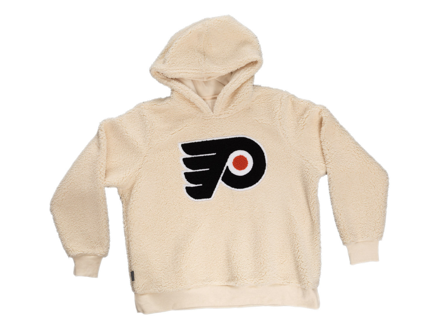 Philadelphia Flyers Ladies Sherpa Hoodie with Premium Chenille Logo 